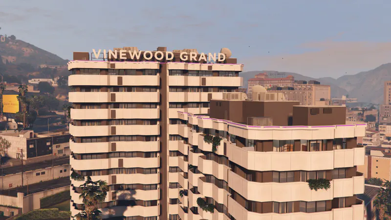 Vinewood Grand, captură din Vinewood