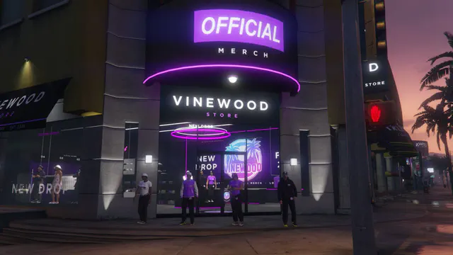 Vinewood Store, captură din trailerul Vinewood
