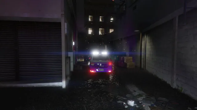Vinewood Police Department, captură din trailerul Vinewood